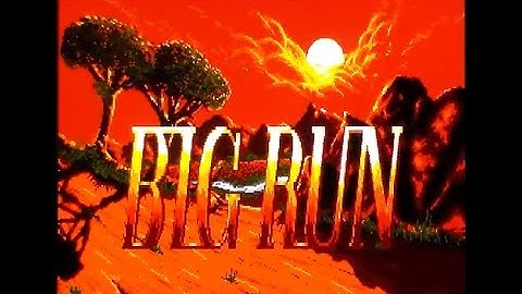 Big Run On ATARI ST