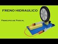 Como Hacer un Sistema de Freno Hidráulico (Principio de Pascal)