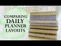 ALL THE DAILY PLANNER LAYOUTS