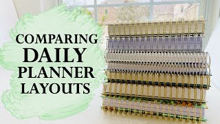 ALL THE DAILY PLANNER LAYOUTS