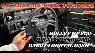 HOLLEY 3.5 HANDHELD, DAKOTA DIGITAL DASH, HOLLEY HP ECU | CAN THEY WORK ALL AT THE SAME TIME? by MrGriffin23 767 views 4 months ago 16 minutes