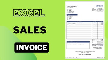 How To Make Professional Sales Invoice #excel #exceltips #viral #invoice