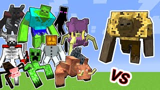 Mutant Husk Vs. Mutant Beasts and More Mutants in Minecraft