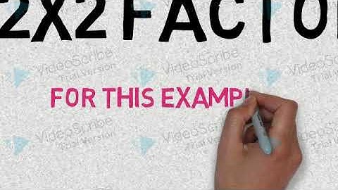 UNDERSTANDING 2X2 FACTORIAL DESIGNS
