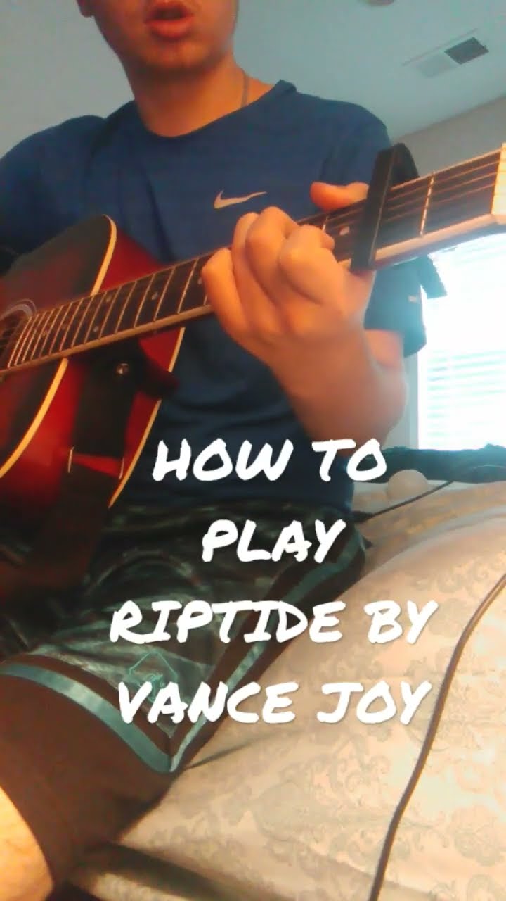 How To Play Riptide On Guitar No Capo HOW TO PLAY RIPTIDE BY VANCE JOY ON GUITAR #riptide #guitar #