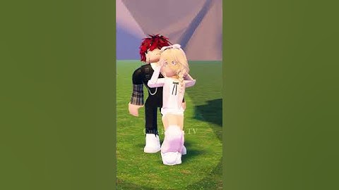 Thumbnail of I kissed a girl trend | Cute Roblox TV