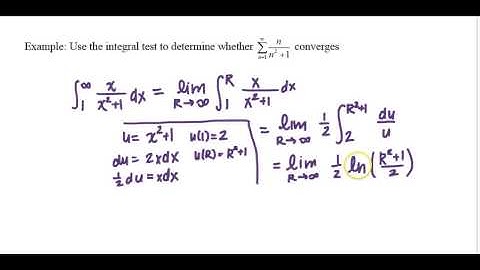 Integral Test for Convergence – Calculus Series Convergence Explained with Examples