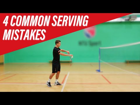 BWF Community | Common serving technique mistakes in badminton