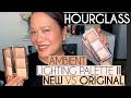 NEW HOURGLASS Ambient Lighting Palette Volume II - NEW VS ORIGINAL Comparison TRY ON AND SWATCHES