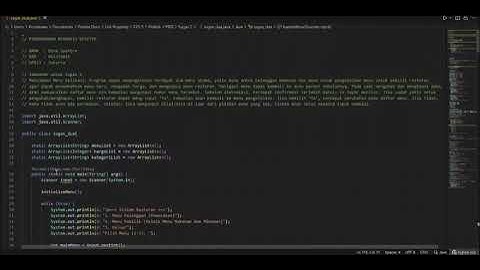 Tugas 2 - Pemrograman Berbasis Desktop (STSI4201)