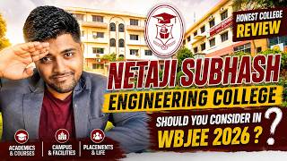 Netaji Subhash Engineering College | NSEC Kolkata | College Review | Placement | Fees | WBJEE