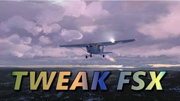 How to Tweak FSX and FSX Steam Edition for BEST GRAPHICS and MORE FPS!
