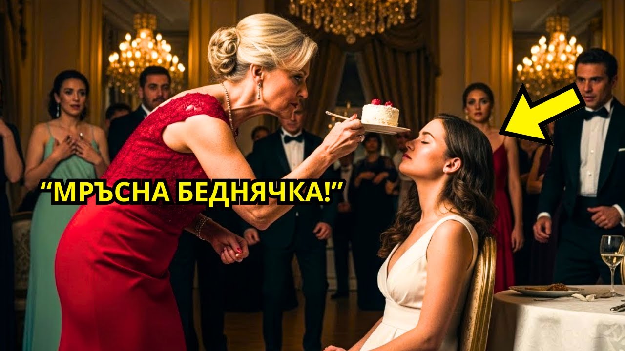 СВЕКЪРВАТА НАМАЗА ЛИЦЕТО НА МОМИЧЕТО С ТОРТА... РЕАКЦИЯТА НА МИЛИОНЕРСКИЯ СЪПРУГ БЕШЕ БРУТАЛНА