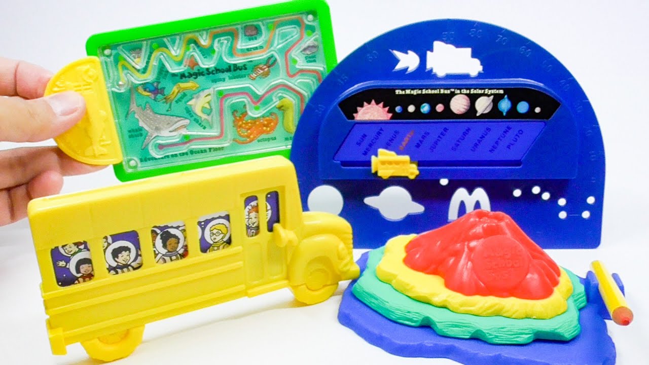 The magic school bus マジックスクールバス マイヤペン 1994 マジックスクールバス ハッピーセット THE MAGIC SCHOOL