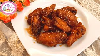 #اجنحة الدجاج بالصلصة الكورية#wings_korean_sauce#