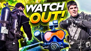 Find Out What It's Like Scuba Diving DANGEROUS River!! (WATCH OUT!)