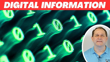 How is Binary Digital Information Encoded & Stored?