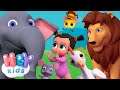 Sons des animaux pour enfants | Chanson sur les animaux pour bébé | HeyKids en Français