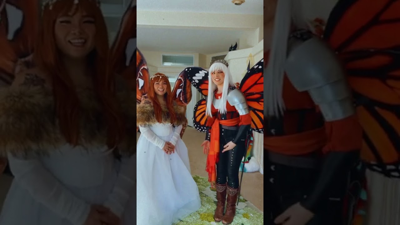 The legend of the Butterfly knight and the moth princess