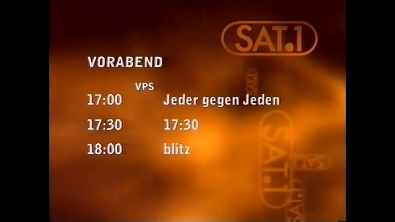 Sat.1 Programmvorschau für Di. 14.4.1998