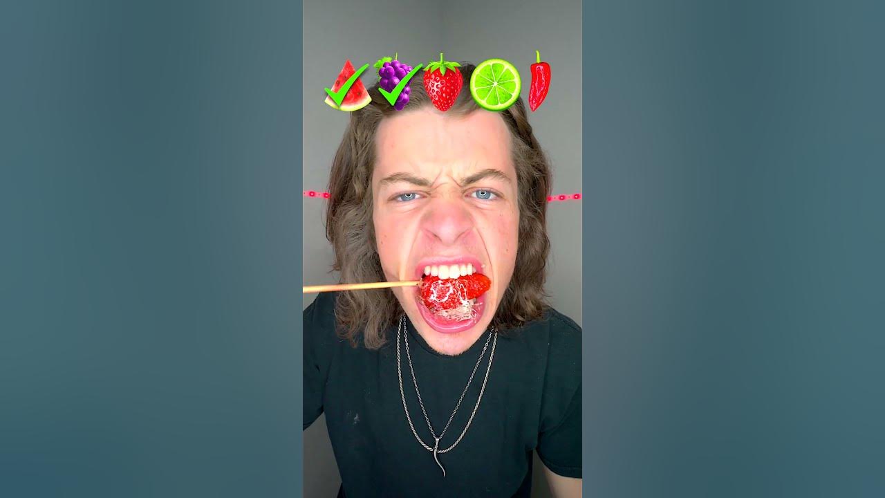 Fruit Tanghulu ASMR!? 🤤