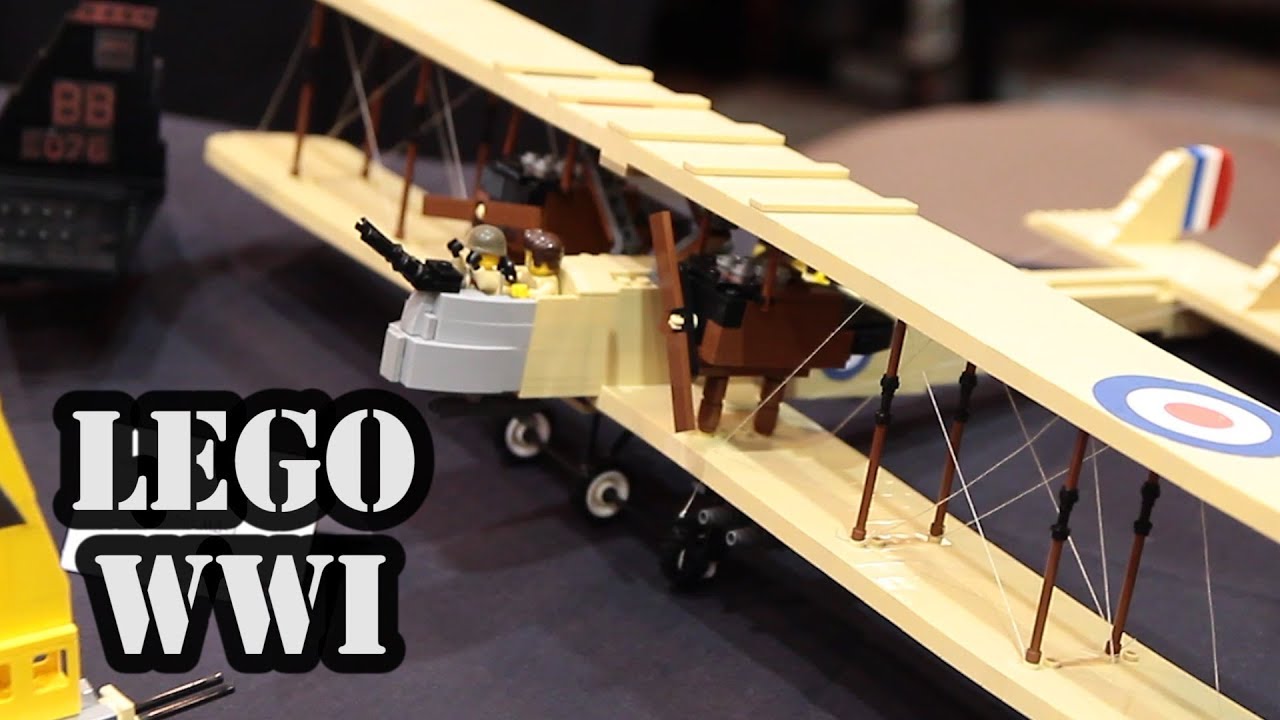 perspektiv bakke Havbrasme LEGO WWI MB-1 Bomber | Bricks by the Bay 2017 - YouTube