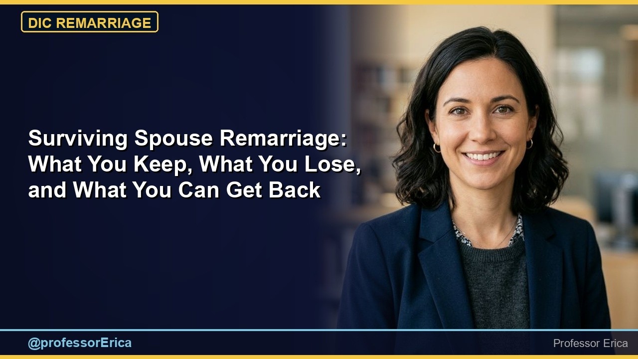 VA Disability: Surviving Spouse Benefits After Remarriage — What You Keep and What You Lose