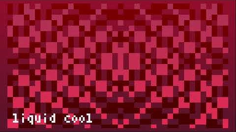 Liquid Cool  | TIC80 256b intro for Chaos Constructions 2021