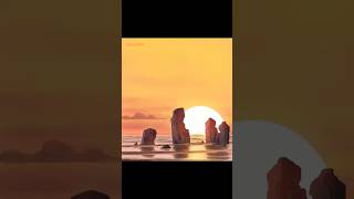 Golden Sunset Digital Painting 🌅 | Peaceful Seascape Art | SuanArts | #shorts