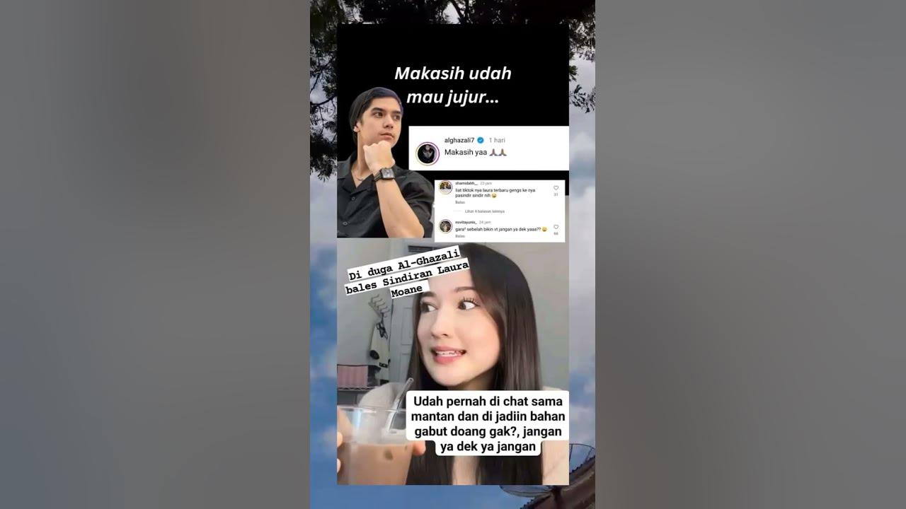 Laura moane dan Al Ghazali saling sindir? #beritaartis #trending #lauramoane #aleldul #alghazali
