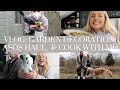 VLOG: DECORATING THE GARDEN, PRACTICAL ASOS HAUL &amp; COOK WITH ME