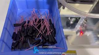 Wire rubber boot terminal crimping machine | Wire sheath terminal crimping machine - Yuanhan