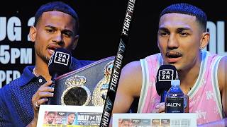 Rolly Romero vs Teofimo Lopez - FULL Press Conference & Face Off Video