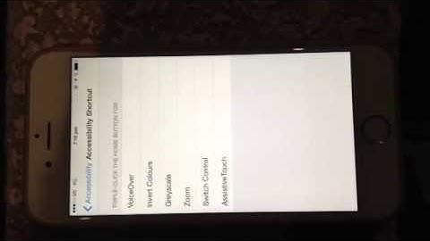 How to use the Triple Click Home Feature