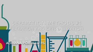 Separation Methods #1 Filtration and crystallization