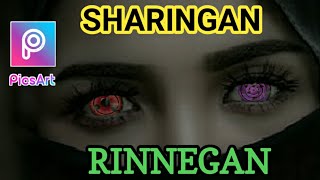 PICSART EDITING SHARINGAN AND RINNEGAN EYES TUTORIAL screenshot 4