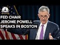 Fed Chair Jerome Powell Speaks in Boston - Oct. 2, 2018