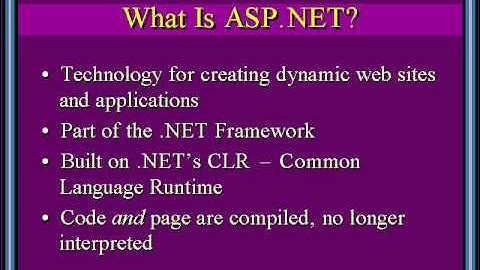 7 (MYGO) What is ASP.NET.mov