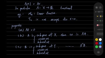 Functional Analysis 4 - Linear Mappings