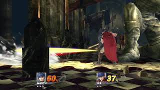 Super Smash Bros For Wii U Marth VS Ike