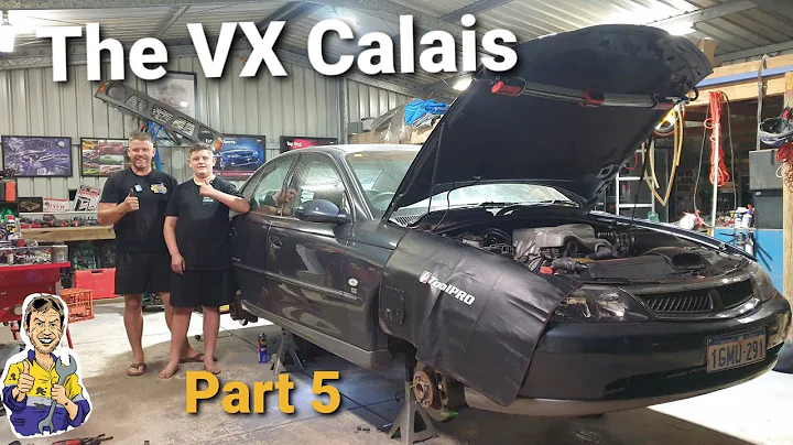 The Holden VX Calais father and son project driveline repairs part 5