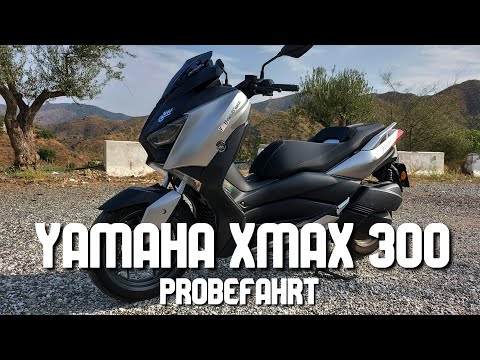 Video: Yamaha X-MAX 400, Test (Stadt- und Autobahnfahrt)