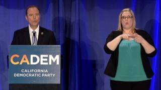 Representative Adam Schiff CA28 2017 CADEM Convention