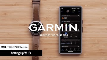 Garmin Support | MARQ® Collection (Gen 2) | Setting up Wi-Fi®