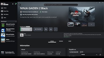 Fix NINJA GAIDEN 2 Black Not Installing On Xbox App/Microsoft Store On PC