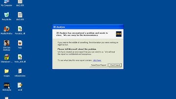 Help. Problem with 3d analyzer