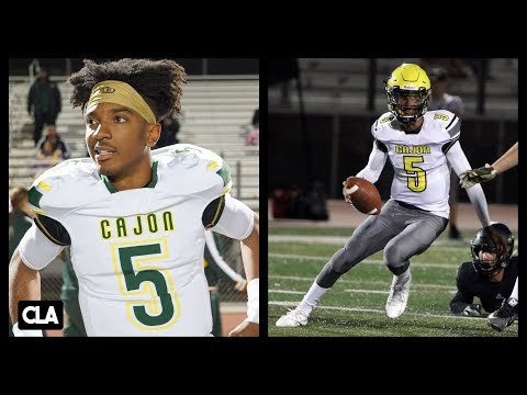 Jayden Daniels 6'3 185 ARIZONA STATE 2019 QB COMMIT! | 76 TD!!! 4,500 Pass - 1,500 Rush