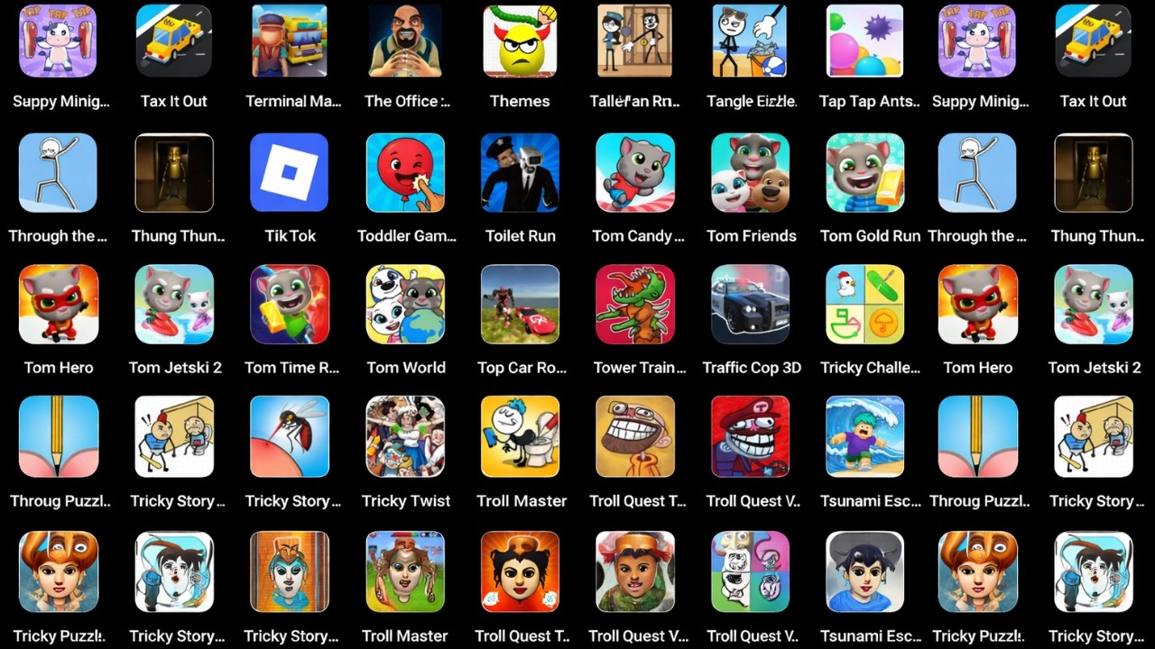 Roblox,Spranky Survival,Beat Duet,Scary Run,Spranky Transformer,Sprunky Run,Spranky Puzzle