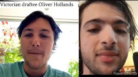 EXCLUSIVE INTERVIEW: Victorian draftee Oliver Hollands #afldraft