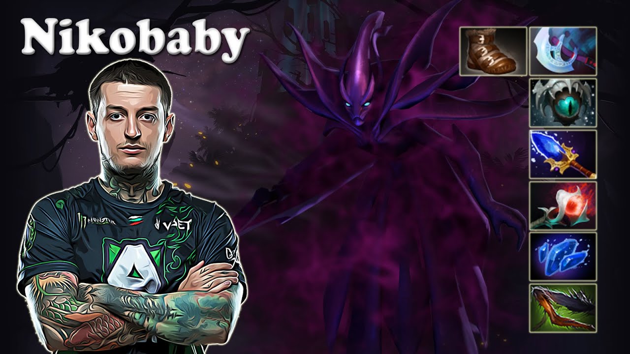 Nikobaby - Spectre Safelane party with Handsken Mars vs YawaR Sniper | Dota 2 7.30b Gameplay